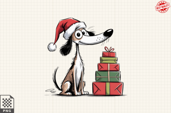 Bringing Holiday Cheer to Life with Whimsical Christmas Dog Clipart PNG