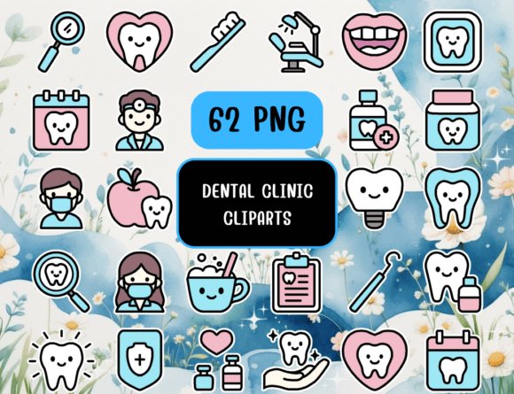 Dental Clinic Clip Art: A Versatile Tool for Creative Projects
