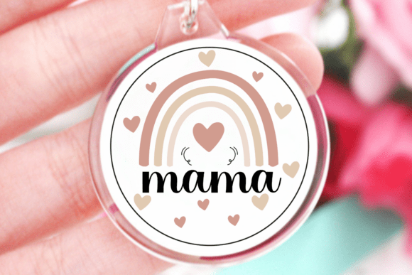Mama SVG & Keychain Quotes for Cricut Crafts