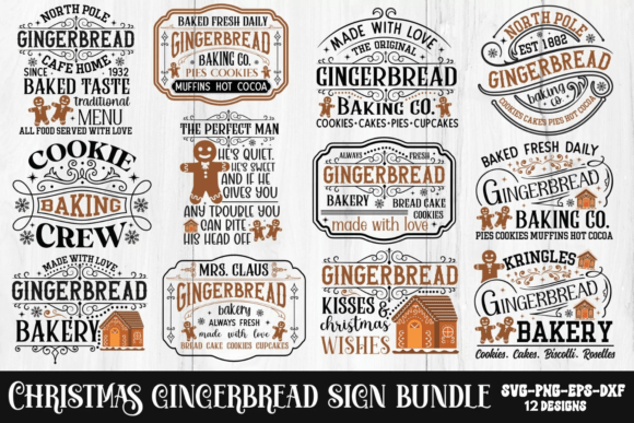 Unlocking Holiday Creativity: The Ultimate Guide to Christmas Gingerbread Sign SVG Bundles