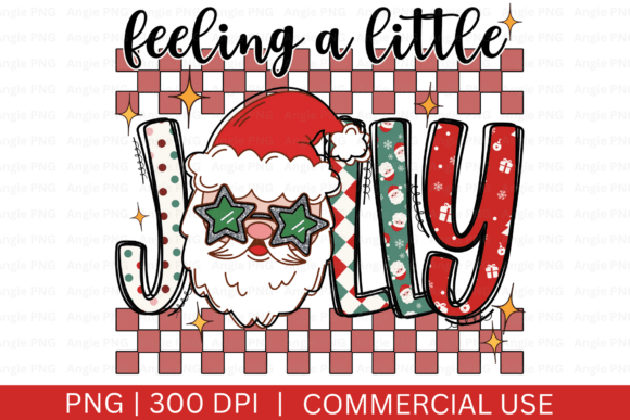 Unlocking the Charm of Retro Santa Feeling a Little Jolly for Your Holiday Projects